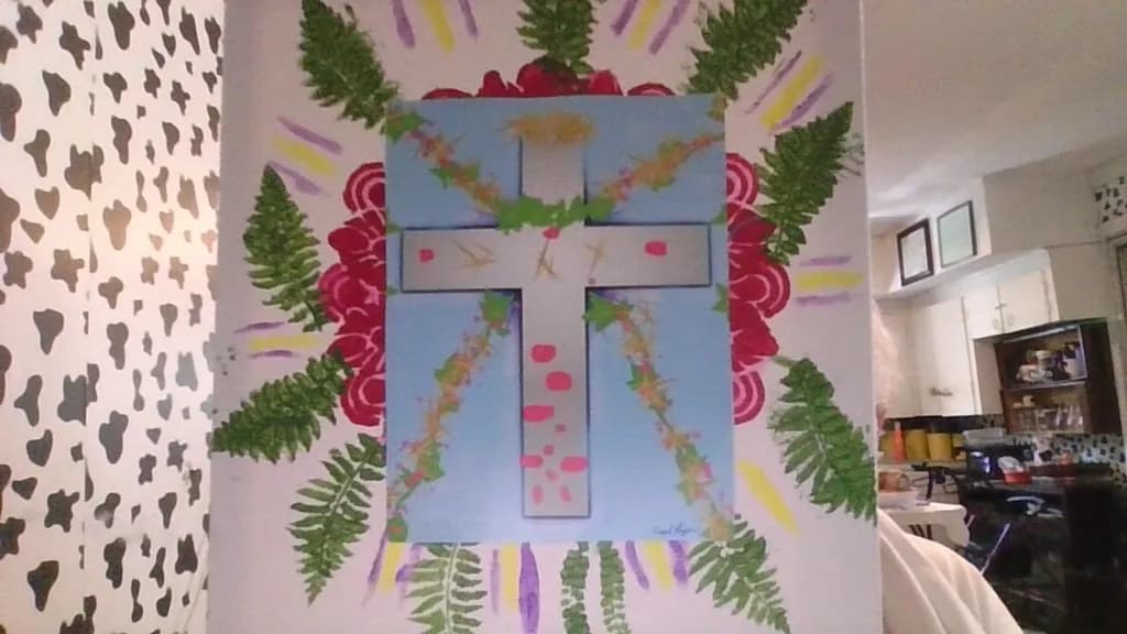 Floral Cross