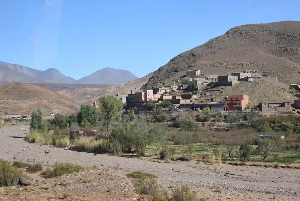 Atlas Mountain Village of Morocco