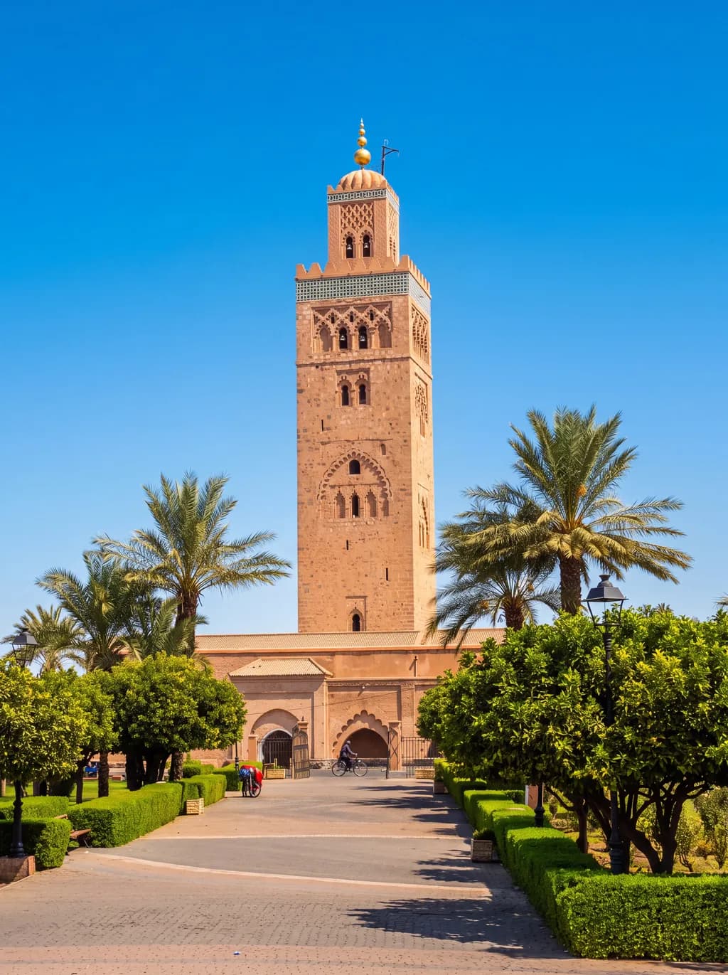 Minaret Beneath Blue Sky
