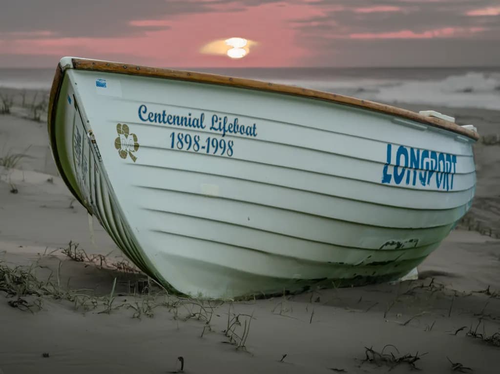 Lifeboat at Dawn