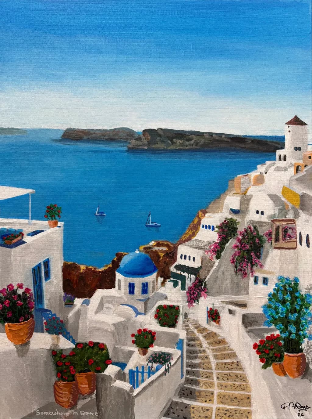 Santorini by the Sea