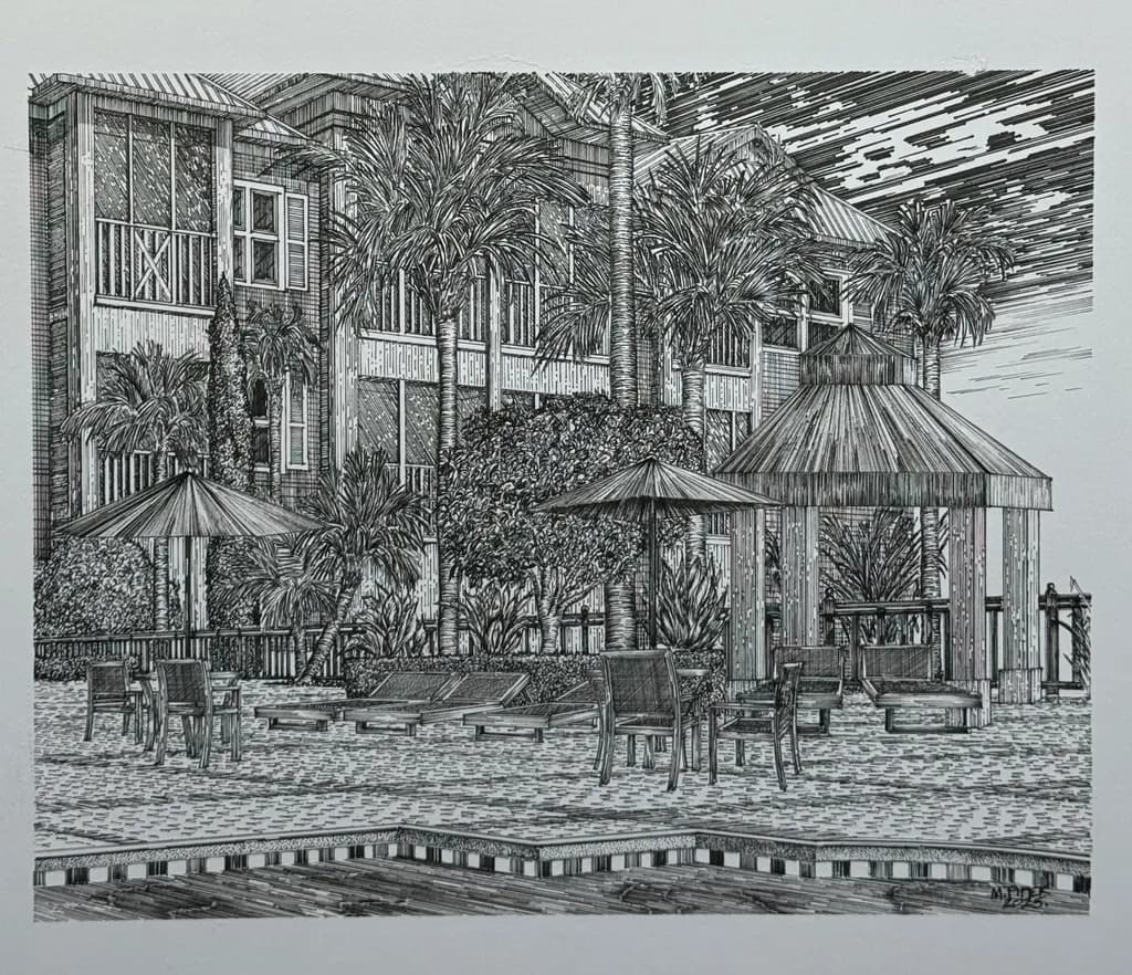 Key West Pool Pavilion