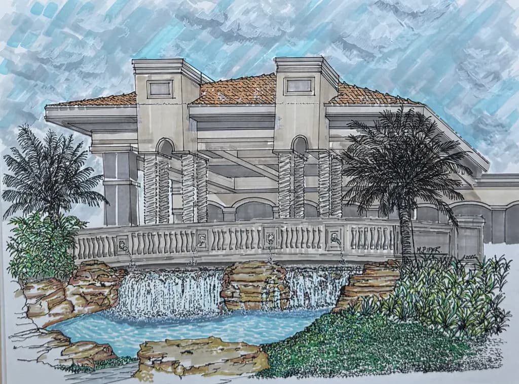 Vistana Villages Fountain Entrance