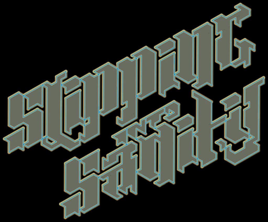 Tilted Letterforms